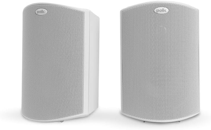 Polk Audio Atrium 4 Outdoor Speakers with Powerful Bass