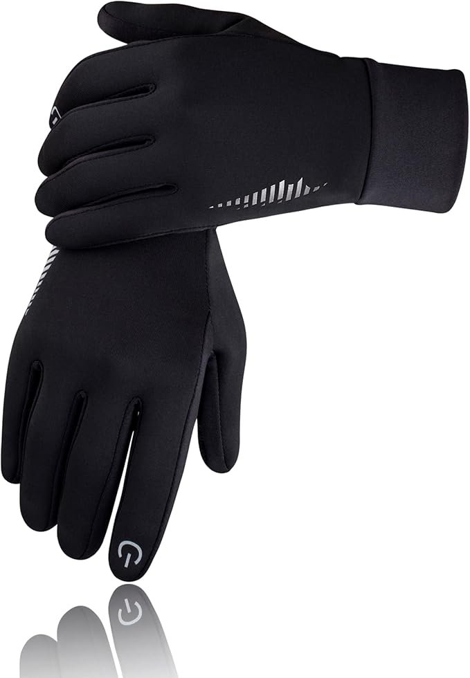 SIMARI Winter Gloves Women Men Ski Snow Gloves Liner Thermal