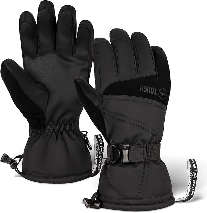 Tough Outdoors Ski Gloves - Snow Gloves for Men & Women